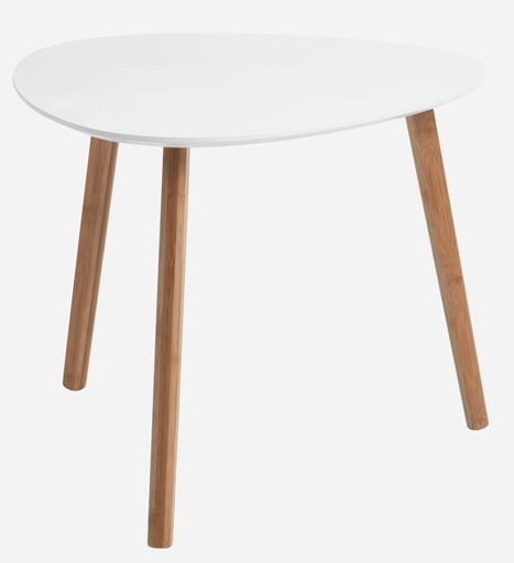 [2054] Taps corner table - White
